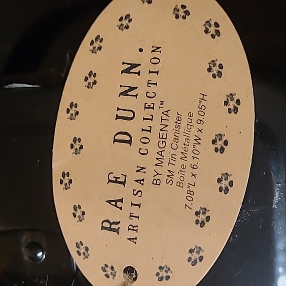 🐶Rae Dunn Tin Canister - Picture 3 of 6